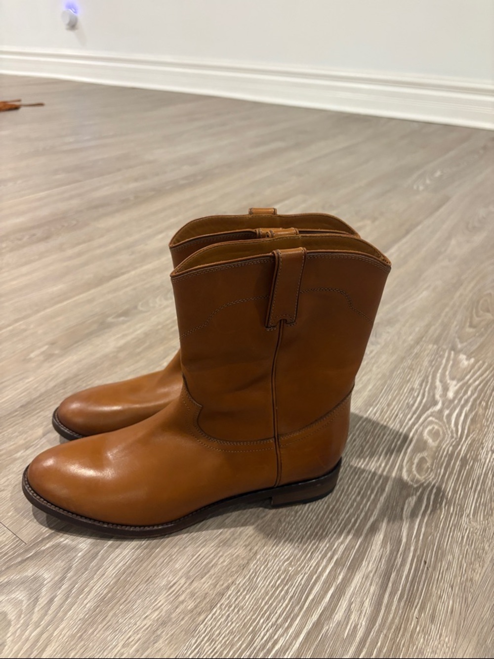 Ralph Lauren Collection Purple Label Marlow Equestrian Leather Riding Boots